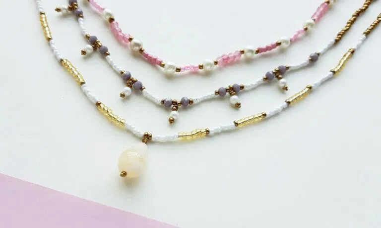 How to Make Beaded Necklaces (3 Designs with Full Tutorials)