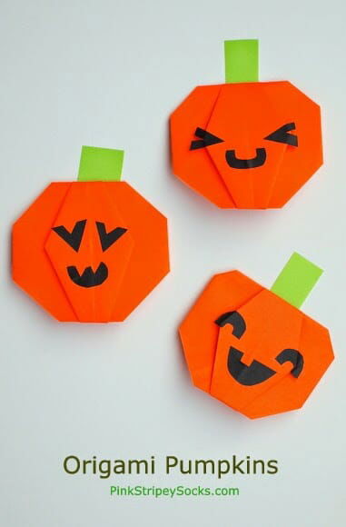 1 - 16 Spooky Halloween Origami Projects with Complete Tutorials