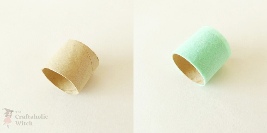 Easy Toilet Paper Roll Gnome for St. Patrick’s Day (Free Pattern + Video) 9 Step 7: Preparing the Tube Body