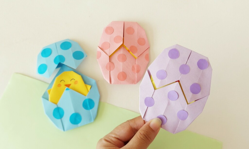 Easy Origami Easter Egg Tutorial (Video & Step-by-Step Breakdown) 1 origami easter egg