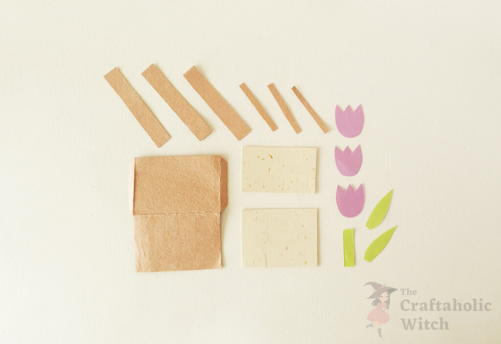 Easy Mother’s Day Card with a Beautiful 3D Tulip Flower Pot (+Free Template) 3 Mother's Day Bouquet Card