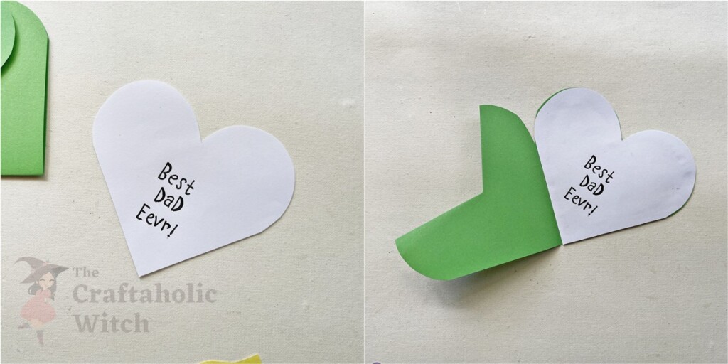 How to Make a Heart Shirt Card for Father’s Day (Free Template & Video) 6 Fathers Day Shirt Card Step 4 - How to Make a Heart Shirt Card for Father’s Day (Free Template & Video)