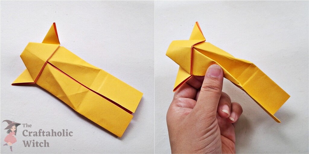 How to Fold an Origami Koi Fish (Video with Instructions) 13 Step 11: Form the Left Crease and Fold Along the Creases