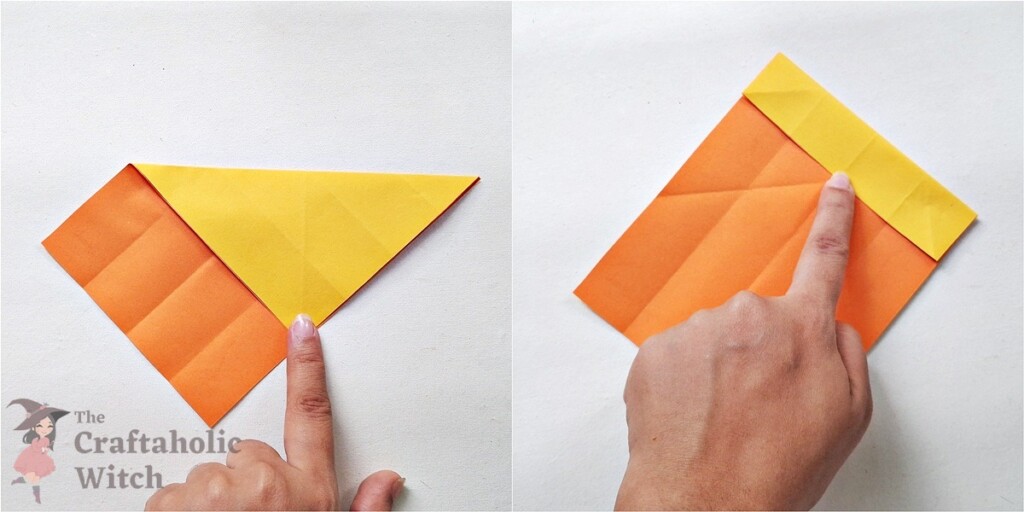 How to Fold an Origami Koi Fish (Video with Instructions) 6 Step 4: Fold in the Left Corner and Top Side