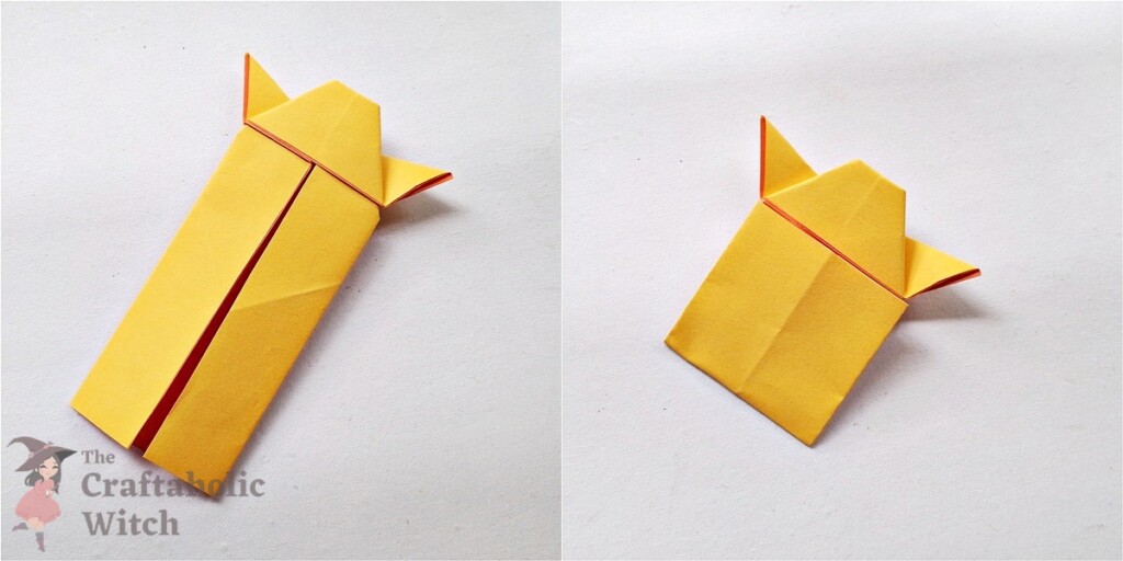 How to Fold an Origami Koi Fish (Video with Instructions) 11 Step 9: Turn the Pattern and Fold it in Half