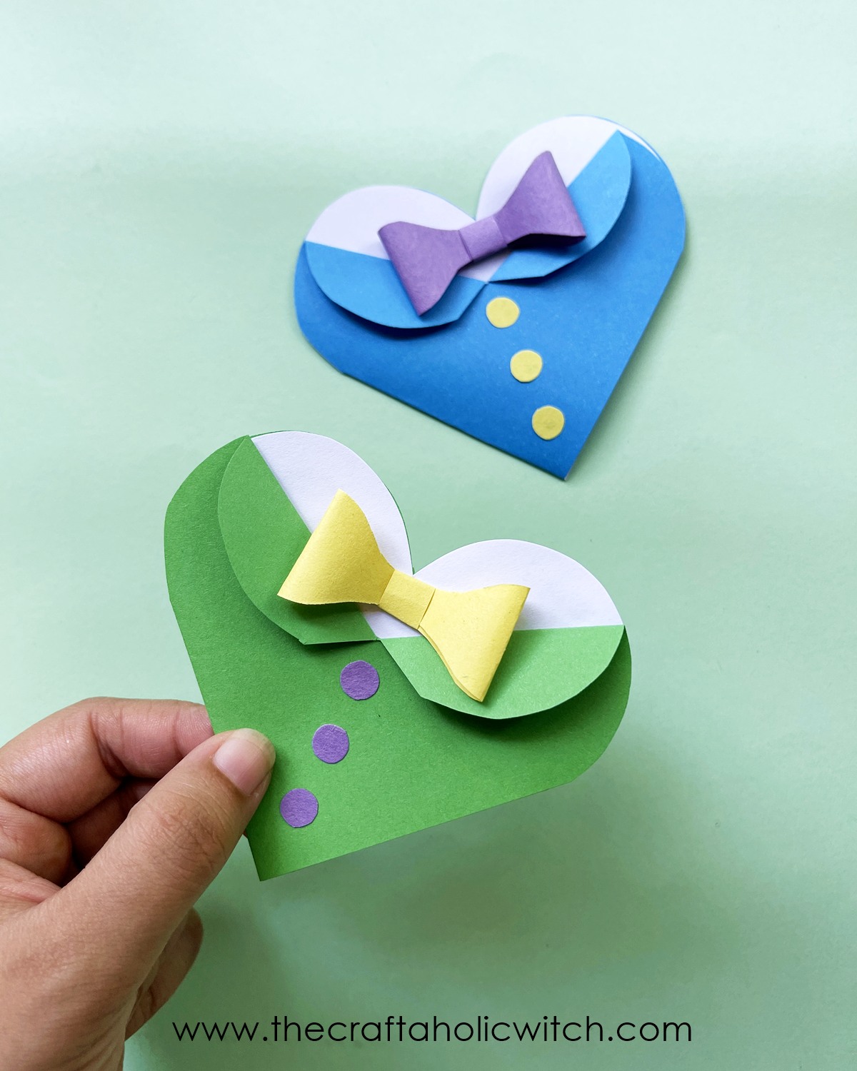 How to Make a Heart Shirt Card for Father’s Day (Free Template & Video) 10 fathers day shirt card blog long 2 - How to Make a Heart Shirt Card for Father’s Day (Free Template & Video)