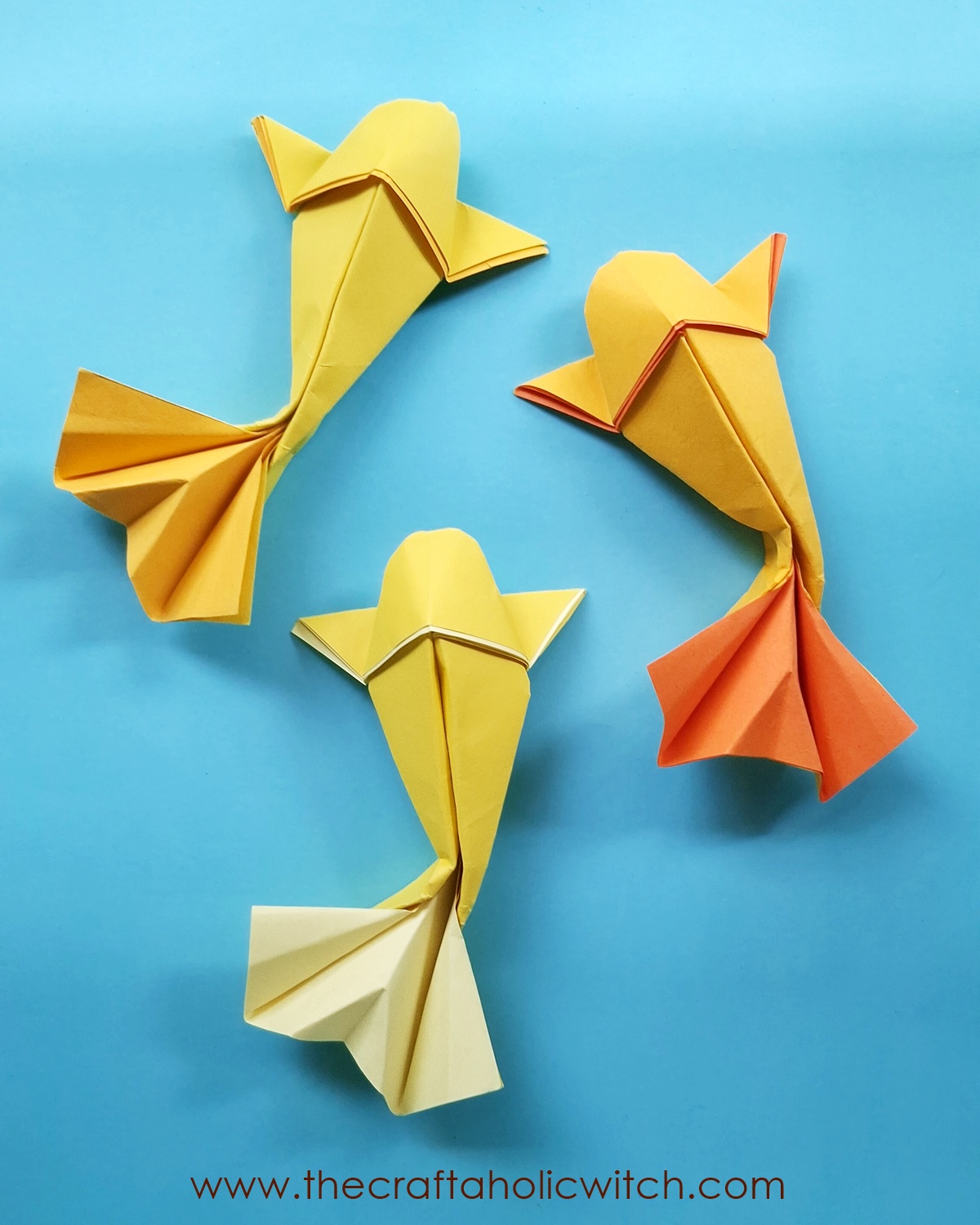 How to Fold an Origami Koi Fish (Video with Instructions) 2 origami koi fish tutorial