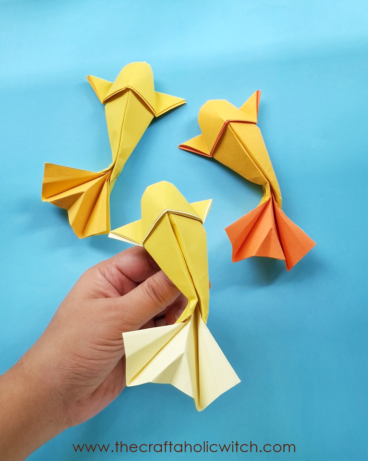 How to Fold an Origami Koi Fish (Video with Instructions) 20 origami koi fish