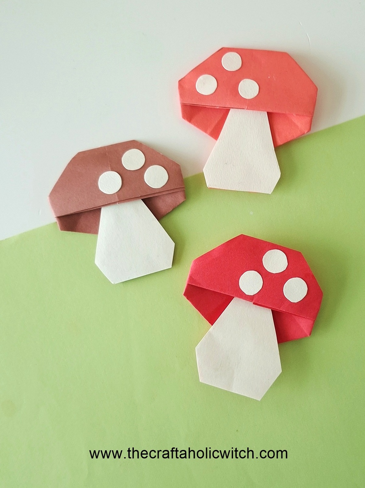 how to make Origami Mushroom how to make Origami Mushroom