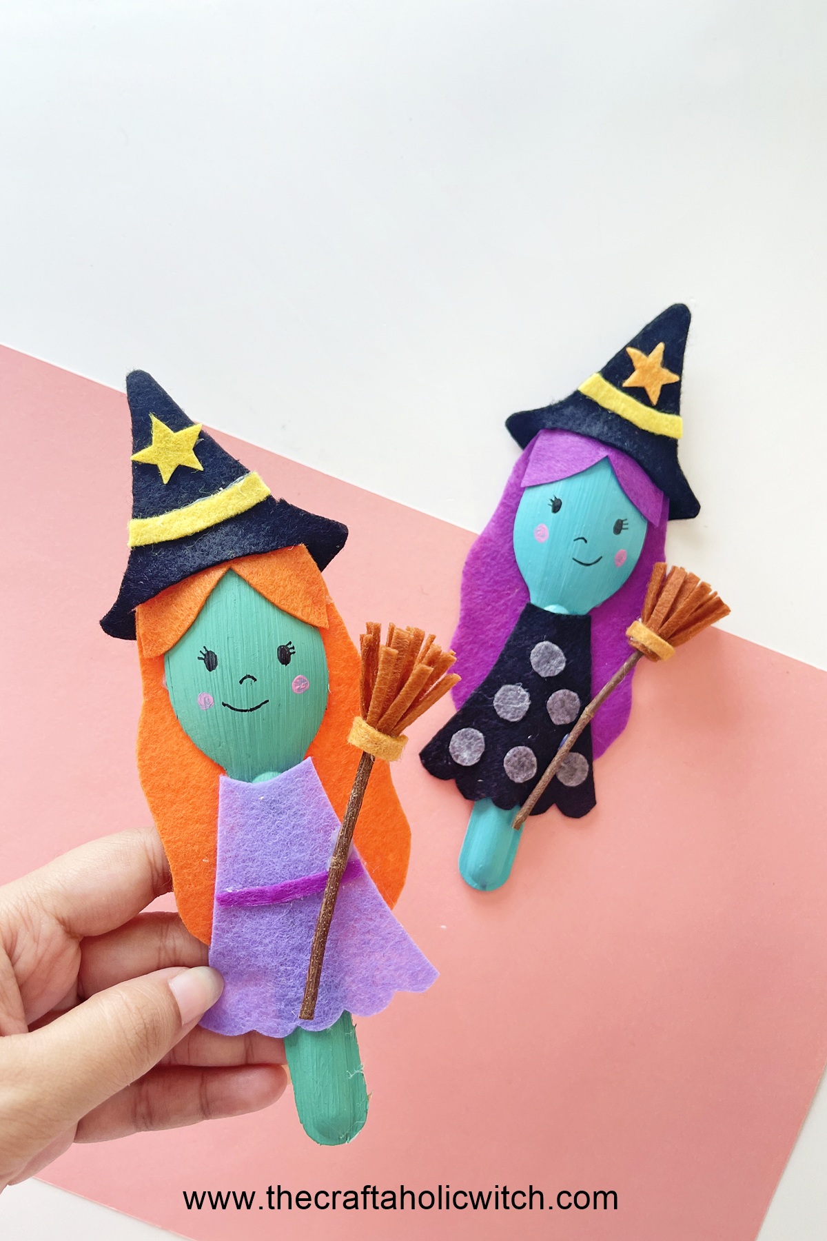 DIY Recycled Spoon Witch for Halloween (Free Template Included!) 2 recycled haloween craft