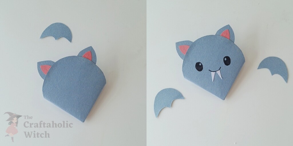 4 Easy Halloween Bookmarks for Kids (Free Template + Video) 10 origami bat steps 8 - 4 Easy Halloween Bookmarks for Kids (Free Template + Video)