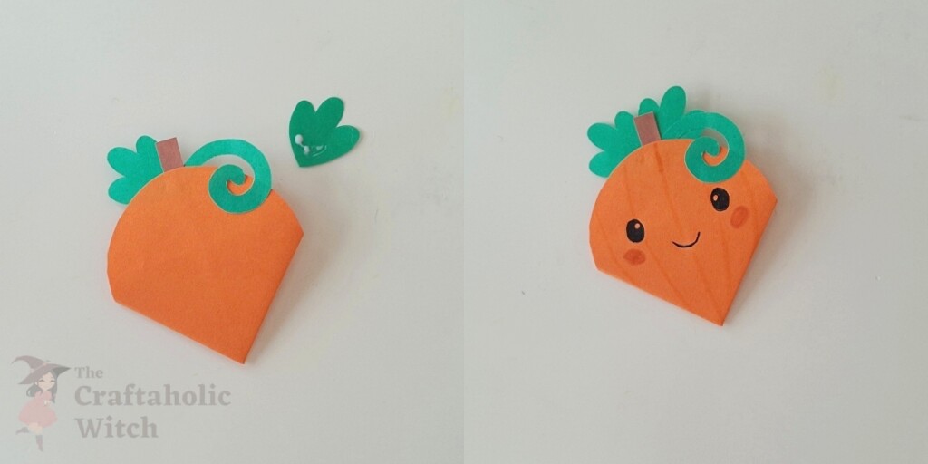 4 Easy Halloween Bookmarks for Kids (Free Template + Video) 17 origami bookmark steps 15 - 4 Easy Halloween Bookmarks for Kids (Free Template + Video)