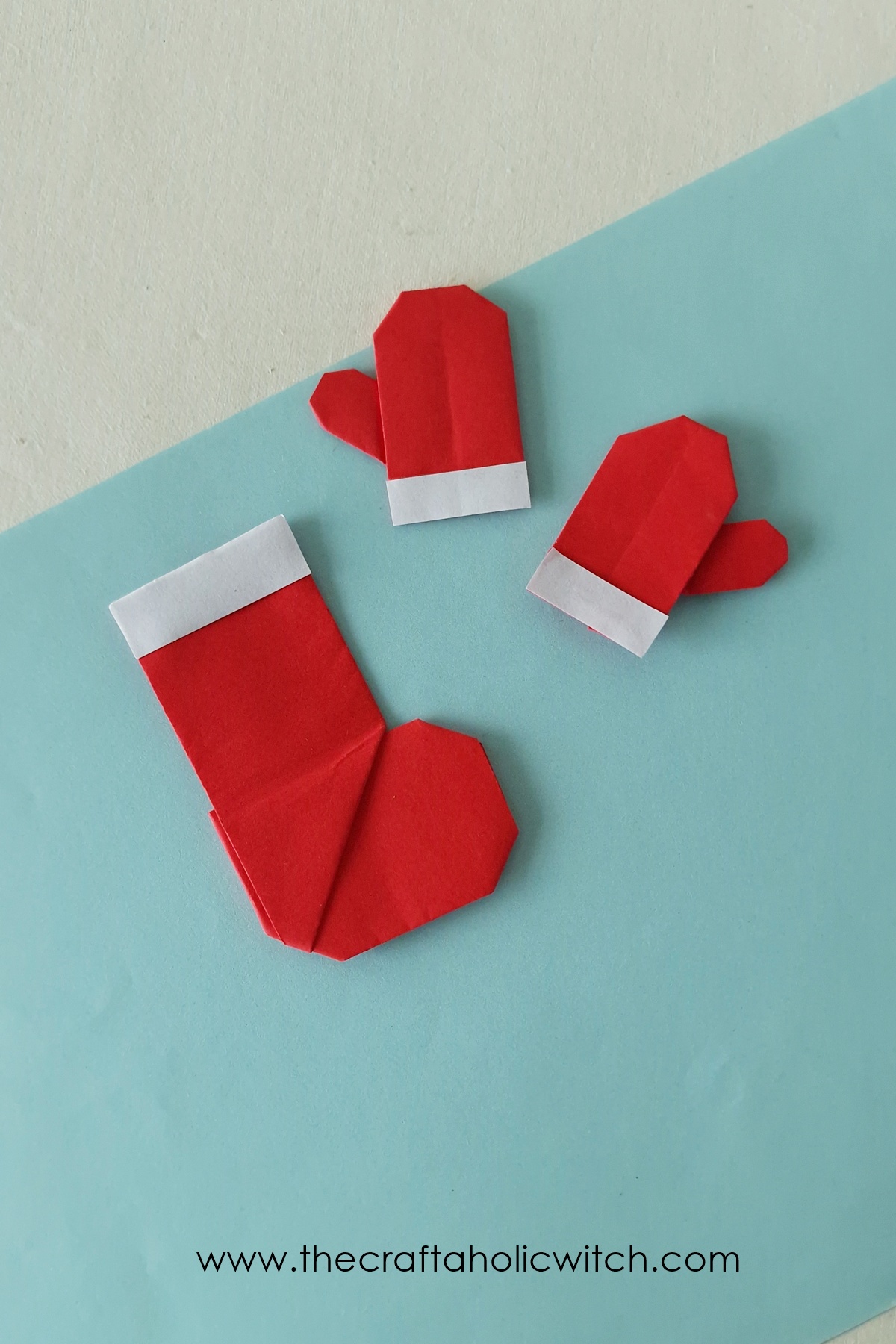 Origami Gloves and Stockings