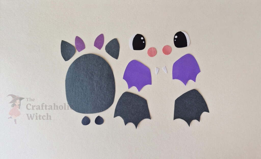 Craft a Flapping Paper Bat (Free Template with Video Tutorial) for Halloween 3 Moving Paper Bat Step 1 - Craft a Flapping Paper Bat (Free Template with Video Tutorial) for Halloween