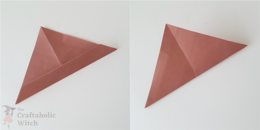 Origami Acorn Steps 3 - How to Make an Origami Acorn (Video with Easy Folding instructions)