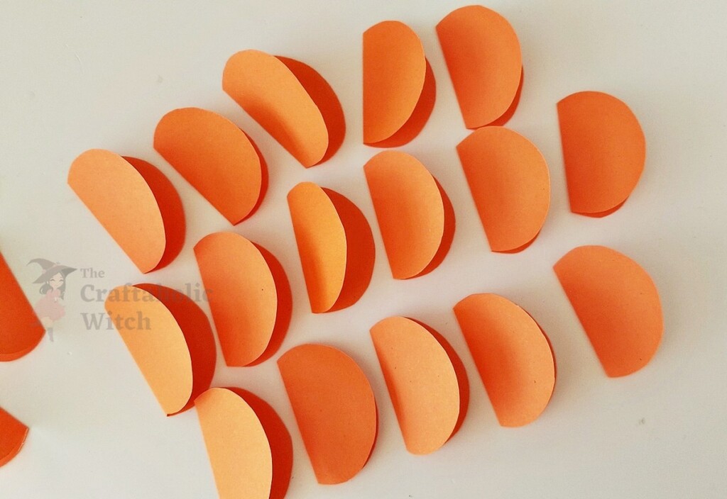 Easy 3D Paper Pumpkin to Make with Kids (with Video) 12 Papercraft Pumpkin Step 3 - Easy 3D Paper Pumpkin to Make with Kids (with Video)