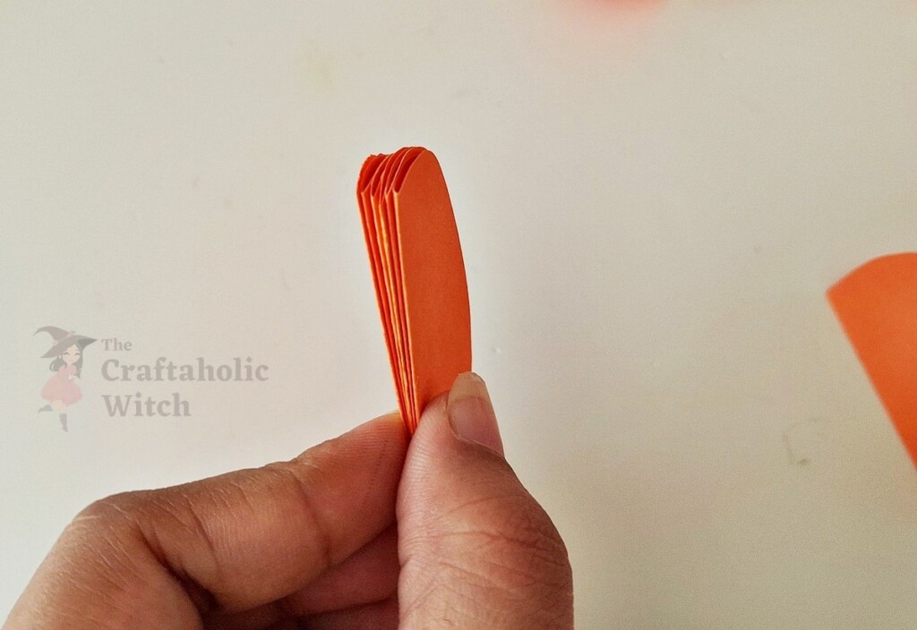 Easy 3D Paper Pumpkin to Make with Kids (with Video) 14 Papercraft Pumpkin Step 5 - Easy 3D Paper Pumpkin to Make with Kids (with Video)