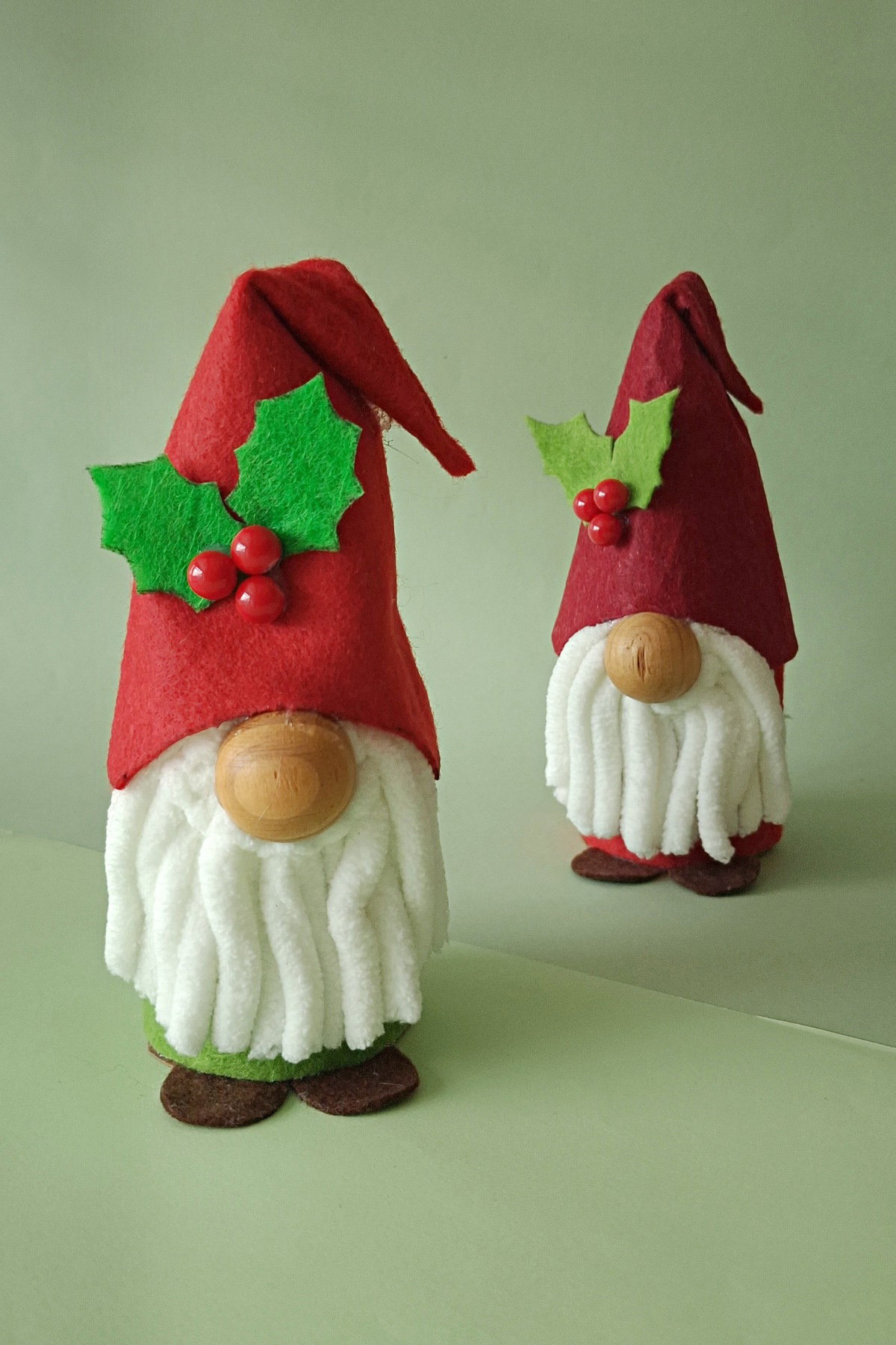 Christmas Cone Gnome Long Image 1 - How to Make a Gnome for Beginners (Free Template)