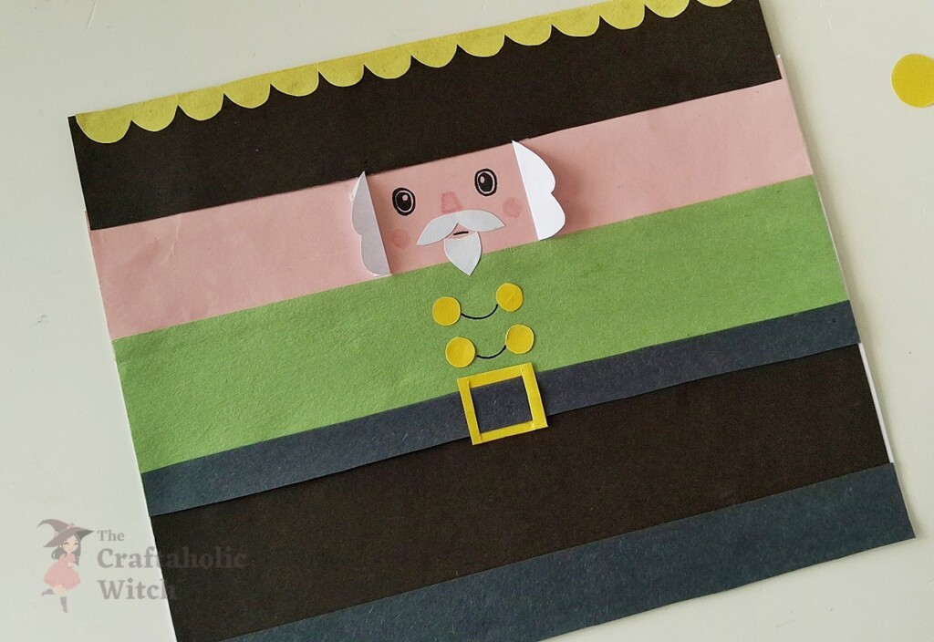 How to Make a Paper Nutcracker Doll (Free Template + Video Tutorial) 10 Step 9: Add Beard, Mustache, Hair, and Face Details