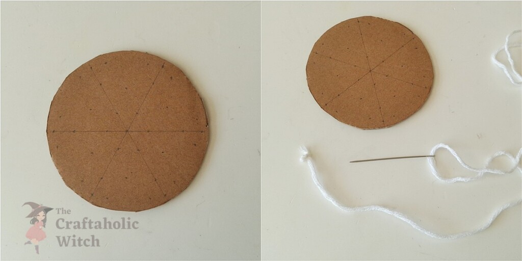 Easy Cardboard Snowflake Ornament for Kids (Free Template + Video Tutorial) 2 Cardboard Snowflake Ornament Steps 1 - Easy Cardboard Snowflake Ornament for Kids (Free Template + Video Tutorial)