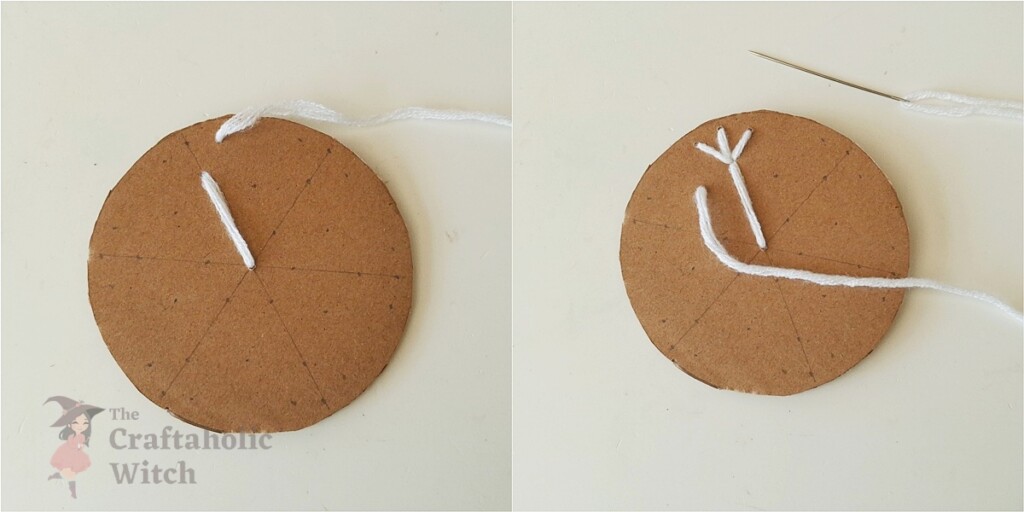 Easy Cardboard Snowflake Ornament for Kids (Free Template + Video Tutorial) 4 Cardboard Snowflake Ornament Steps 3 - Easy Cardboard Snowflake Ornament for Kids (Free Template + Video Tutorial)