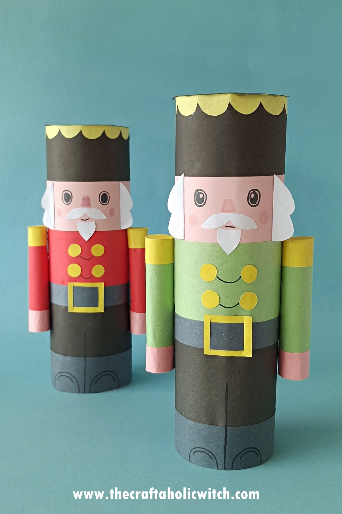 How to Make a Paper Nutcracker Doll (Free Template + Video Tutorial) 17 Paper Nutcracker Dolls 4 - How to Make a Paper Nutcracker Doll (Free Template + Video Tutorial)